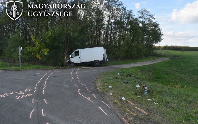 Átvette a volánt a fiatalkorú utas, majd fának hajtott