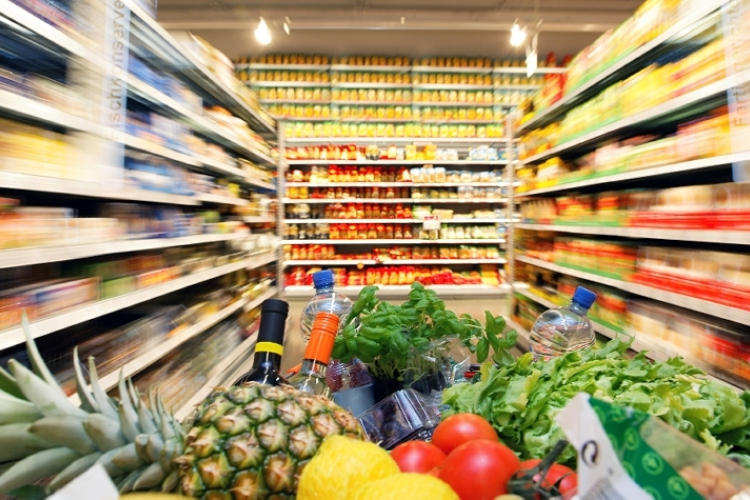 Gyorsan nőtt az élelmiszer- és vegyi áruk kiskereskedelmi forgalma