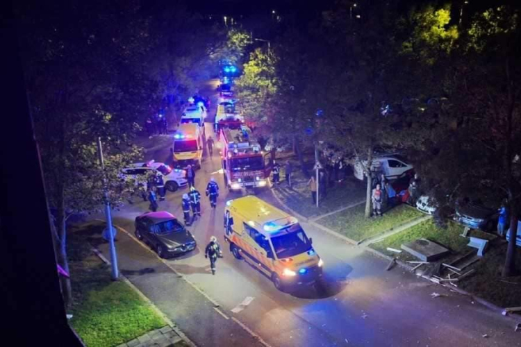 Gázrobbanás történt Tapolcán, egy ember megsérült