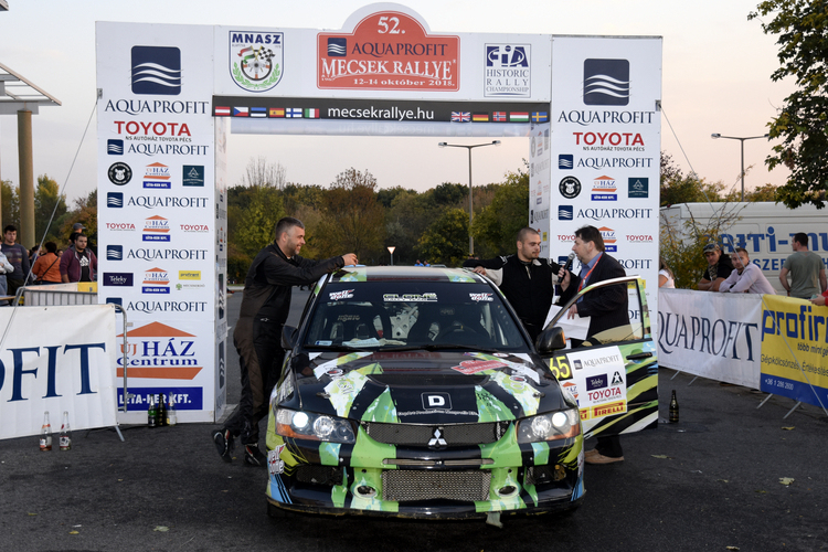 Elsőre második hely a Mecsek Ralin