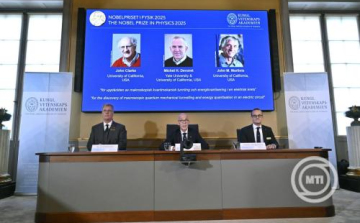 Kvantummechanikai kutatásokért ítélték oda idén a fizikai Nobel-díjat